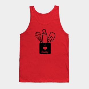 I Love Baking Tank Top